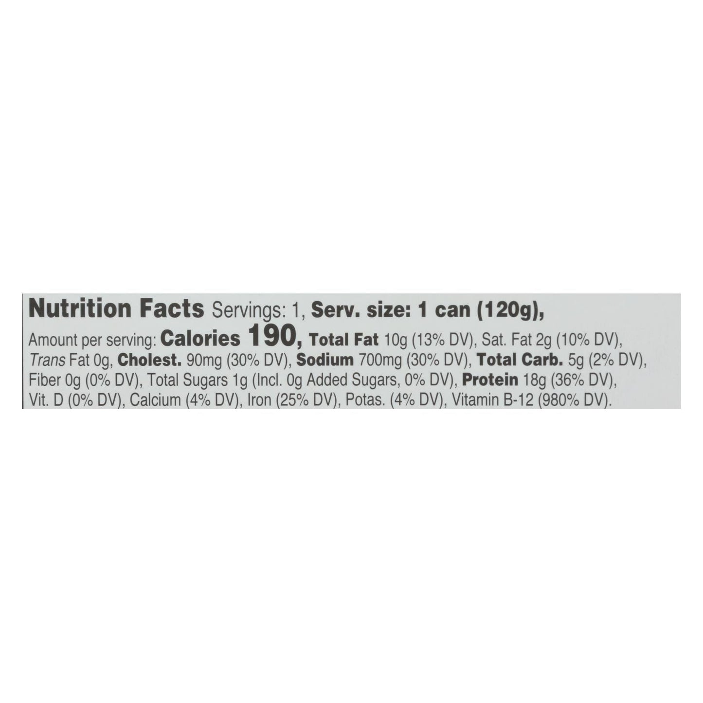 Patagonia Mussels: Succulent Lemon Herb (10-Pack, 4.2 Oz. Each)