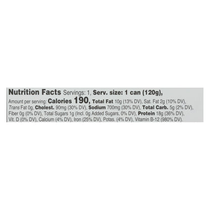 Patagonia Mussels: Succulent Lemon Herb (10-Pack, 4.2 Oz. Each)