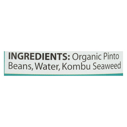 Eden Foods Organic Pinto Beans - Case of 12 - 15 oz. - USDA Organic, Non-GMO, Gluten-Free