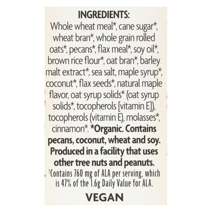 Nature's Path Maple Pecan Crunch Flax Plus - Enriched with Omega-3s (Pack of 12) - 11.5 Oz