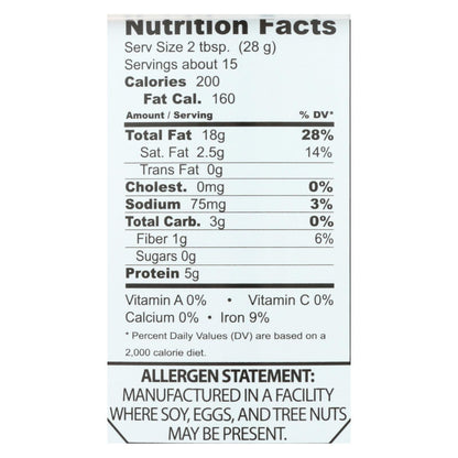 Joyva Roasted Sesame Tahini, Pack of 12 - Rich, Creamy, 15 Oz
