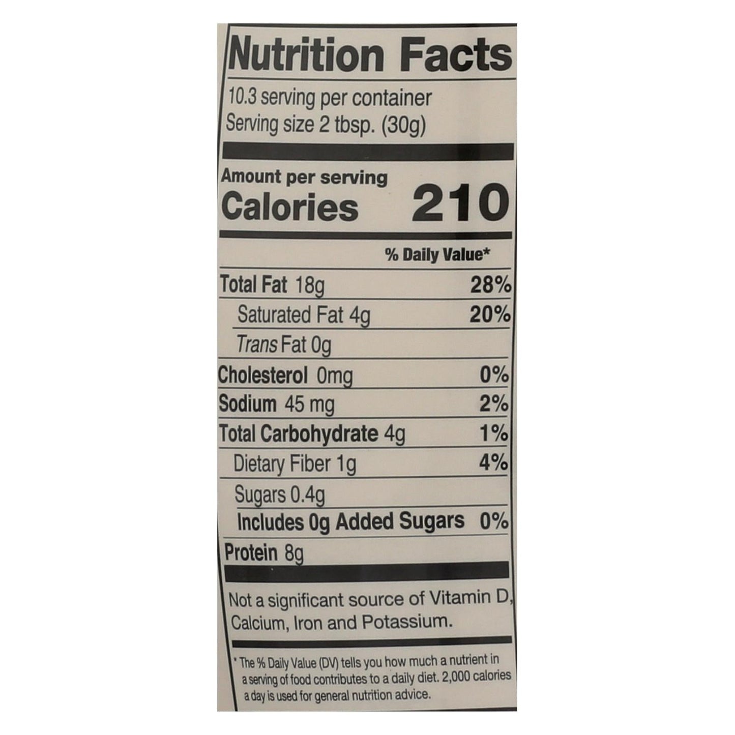 Mighty Sesame Company Organic Fine Tahini, 8-Pack, 10.9 Oz. Each