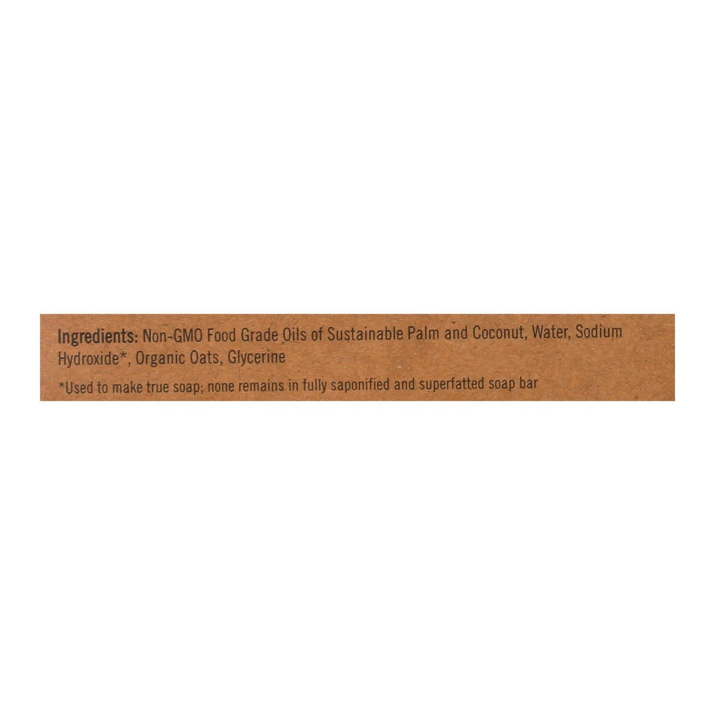Sappo Hill Natural Oatmeal Glycerine Soap (Fragrance Free) 12 Pack - 3.5 Oz Each