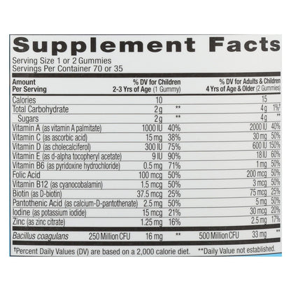 Olly Multivitamin Jelly Gummy for Kids, Berry, 70-Count Pack