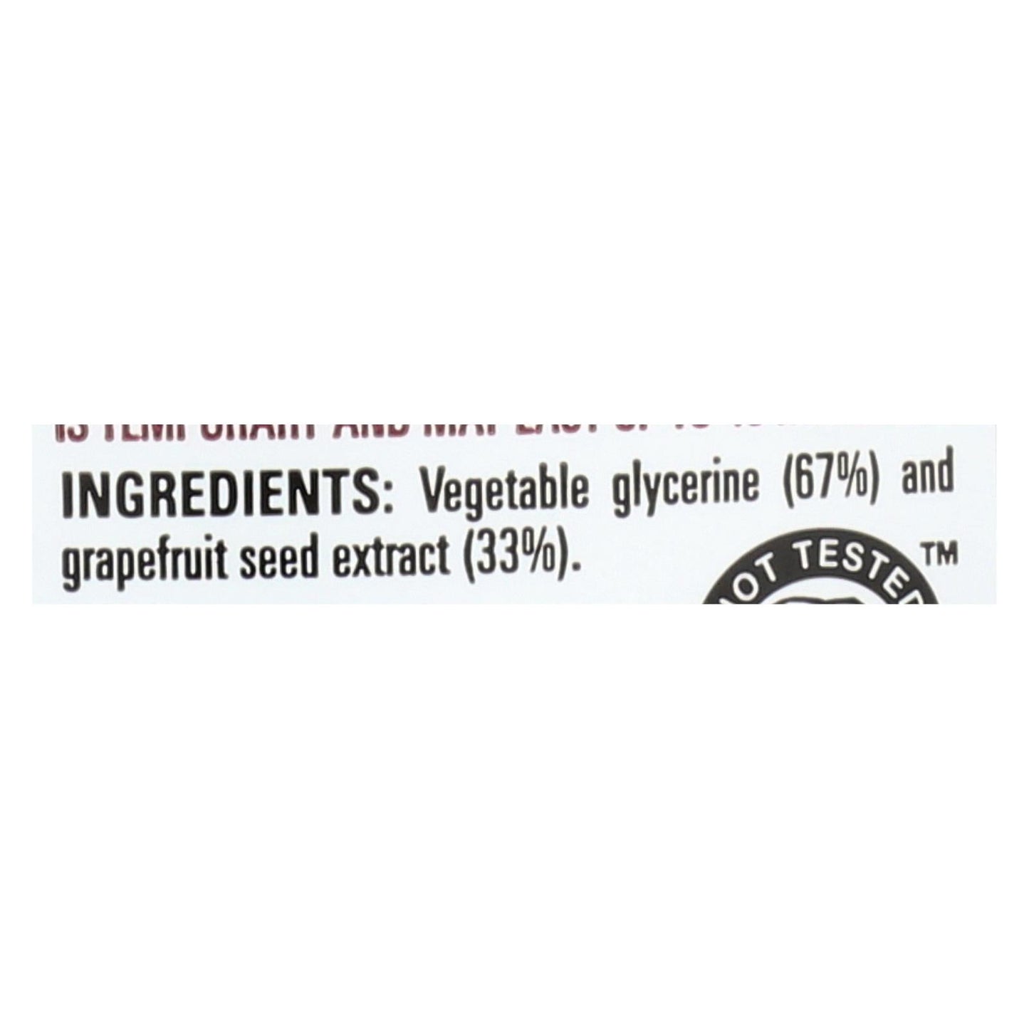 Nutribiotic Grapefruit Seed Extract Concentrate (2 Fl Oz)