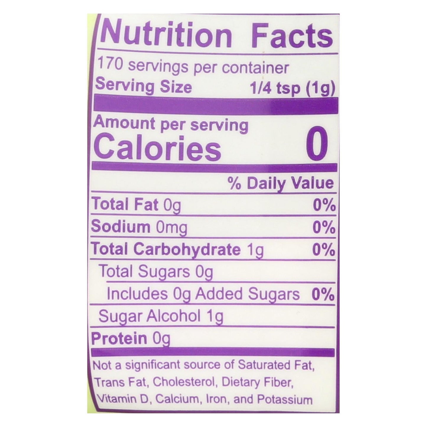 Wholesome! Organic Stevia Extract Sweetener, 6 oz, Pack of 6