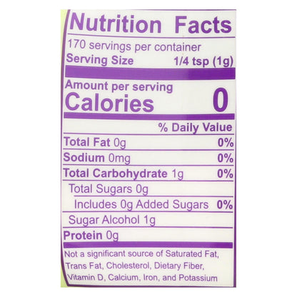 Wholesome! Organic Stevia Extract Sweetener, 6 oz, Pack of 6