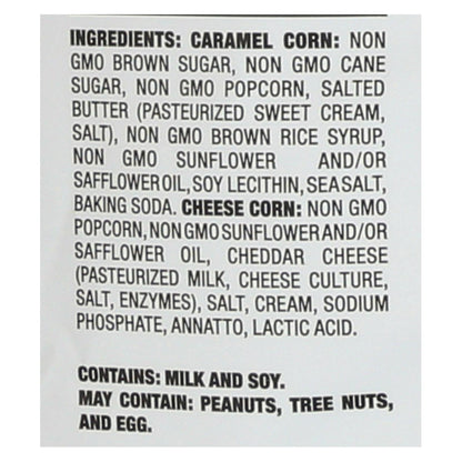 G.H. Cretors Chicago Mix Caramel and Cheese Popcorn, 7.5 Ounce (Pack of 12)