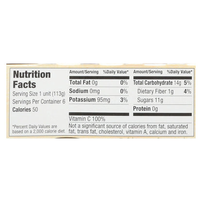 Santa Cruz Organic Apple Sauce Case of 12 - 4 Oz. Pouches