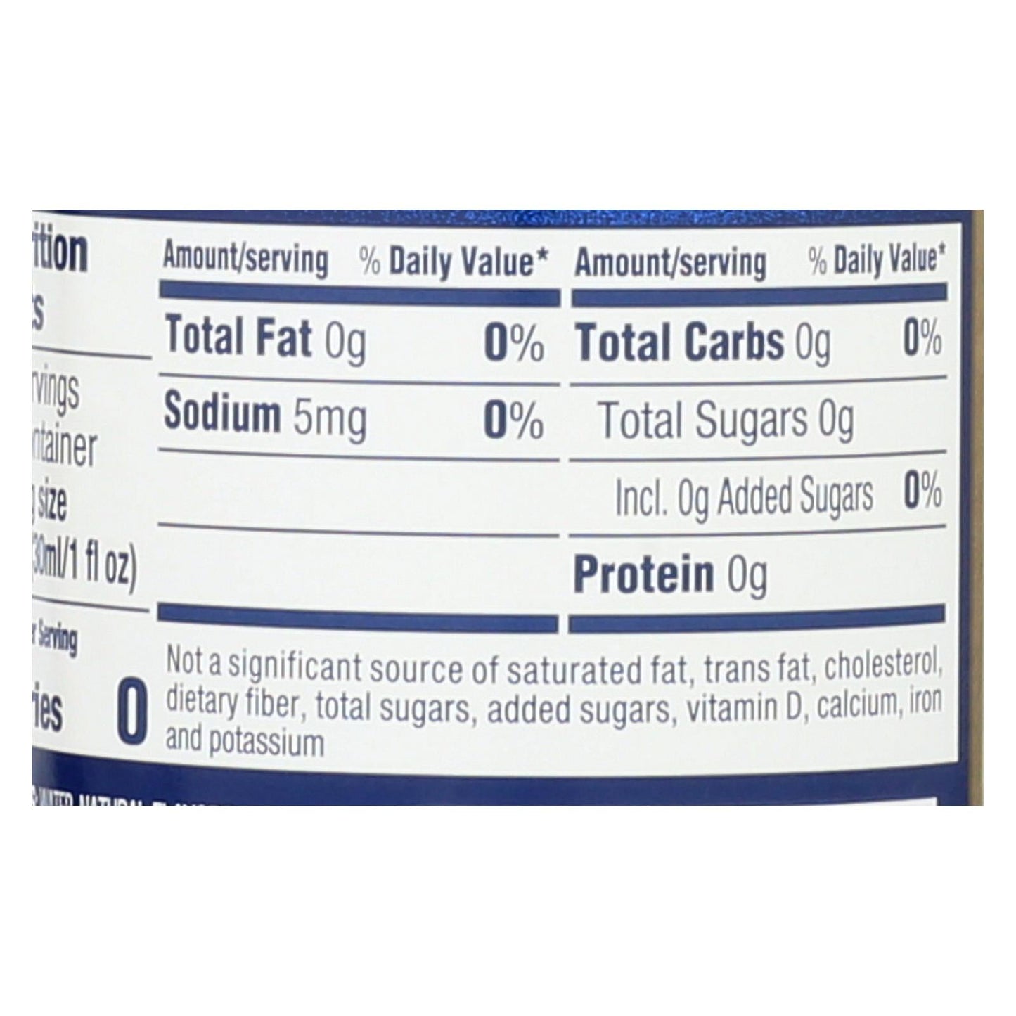 Torani Sugar-Free Vanilla Syrup, 12.7 Fl Oz (Pack of 4)