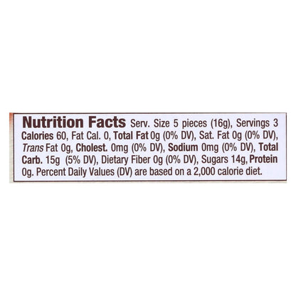 Torie & Howard Organic Hard Candy: Blood Orange & Honey, 2 Oz Each (8-Pack)
