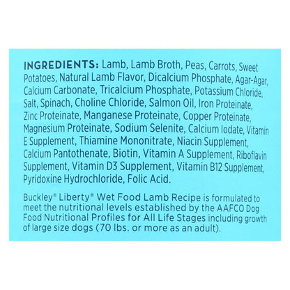 Buckley Liberty We Food Lamb (Pack of 12)
