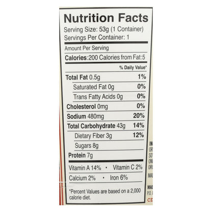Dr. McDougall's Teriyaki Asian Noodle Soup, Pack of 6, 1.9 Oz Each