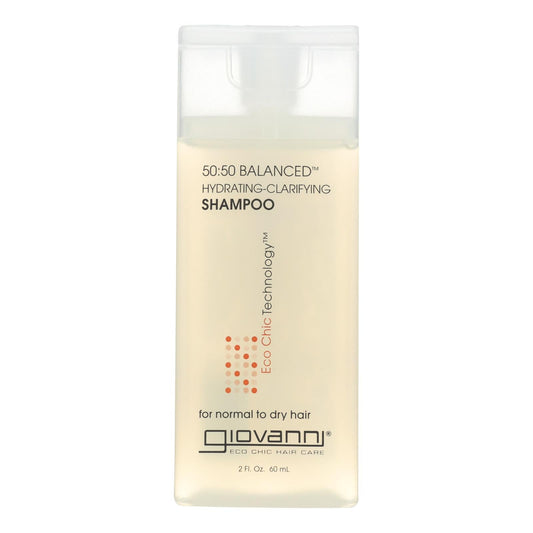 Giovanni 50/50 Balanced Shampoo 2 oz, 12 Pack