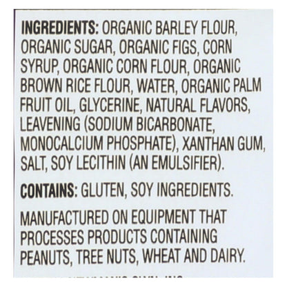 Newman's Own Organics Wheat-Free Dairy-Free Fig Newmans 10 Oz Pack of 6