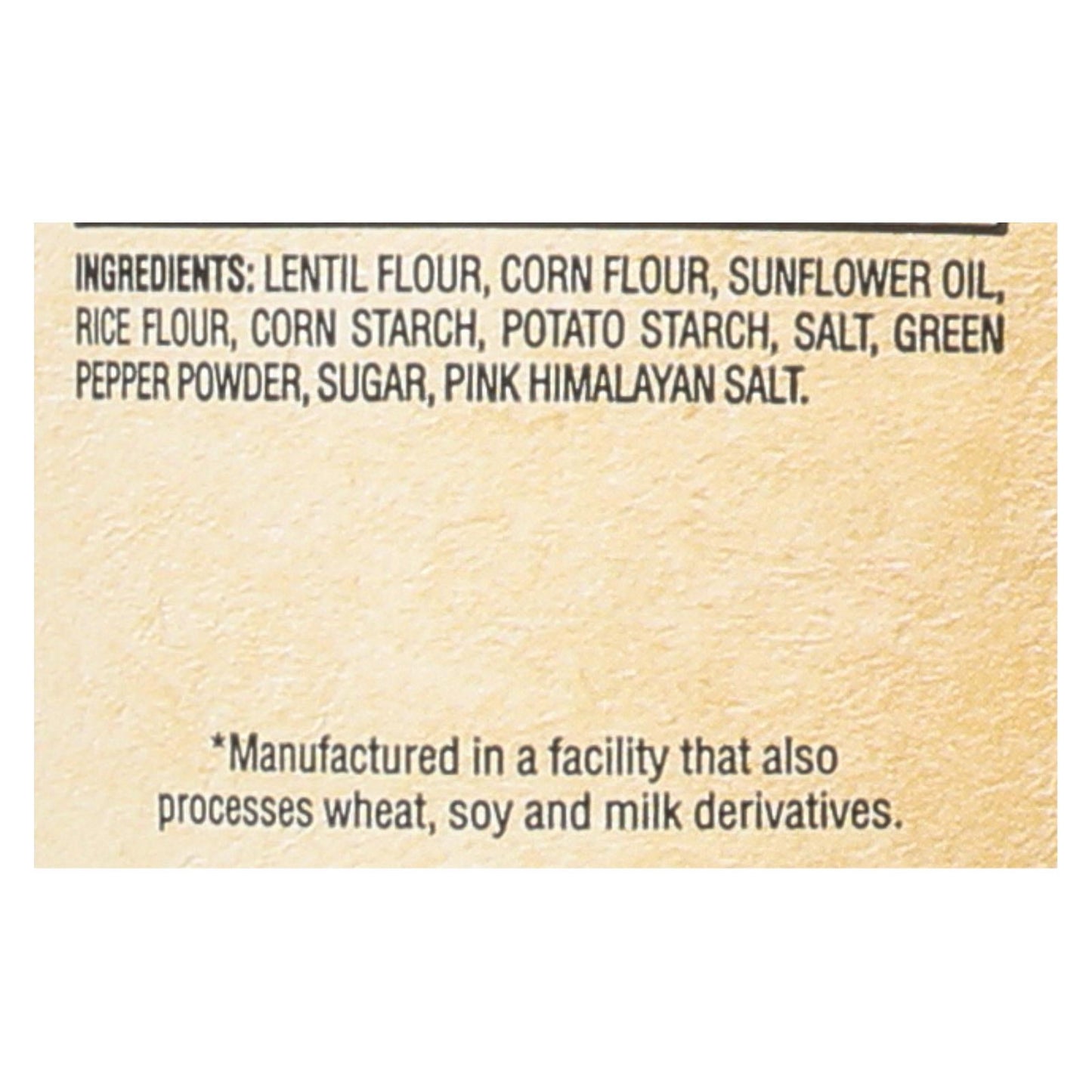 The Daily Crave Lentil Chips: Zesty Himalayan Pink Sea Salt (8 - 4.25 Oz. Bags)