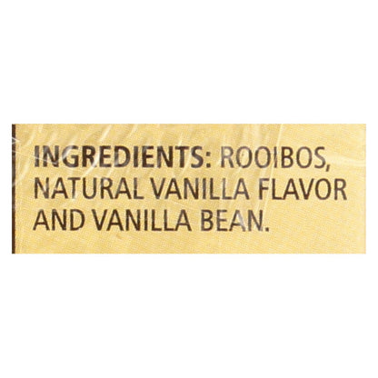 Celestial Seasonings Madagascar Vanilla Red Tea Caffeine Free (Pack of 6 - 20 Tea Bags)