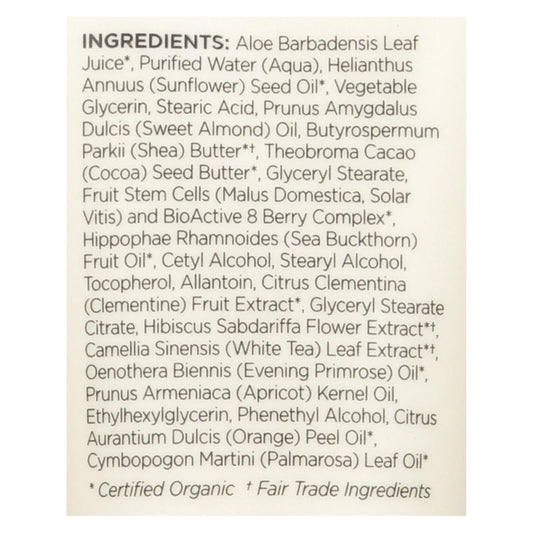 Andalou Naturals Shea Butter + Sea Buckthorn Clementine Hand Cream - 3.4 Oz.