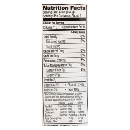 Made In Nature Organic Dried Mangoes, Non-GMO, Gluten-Free, Case of 6 (3 oz)