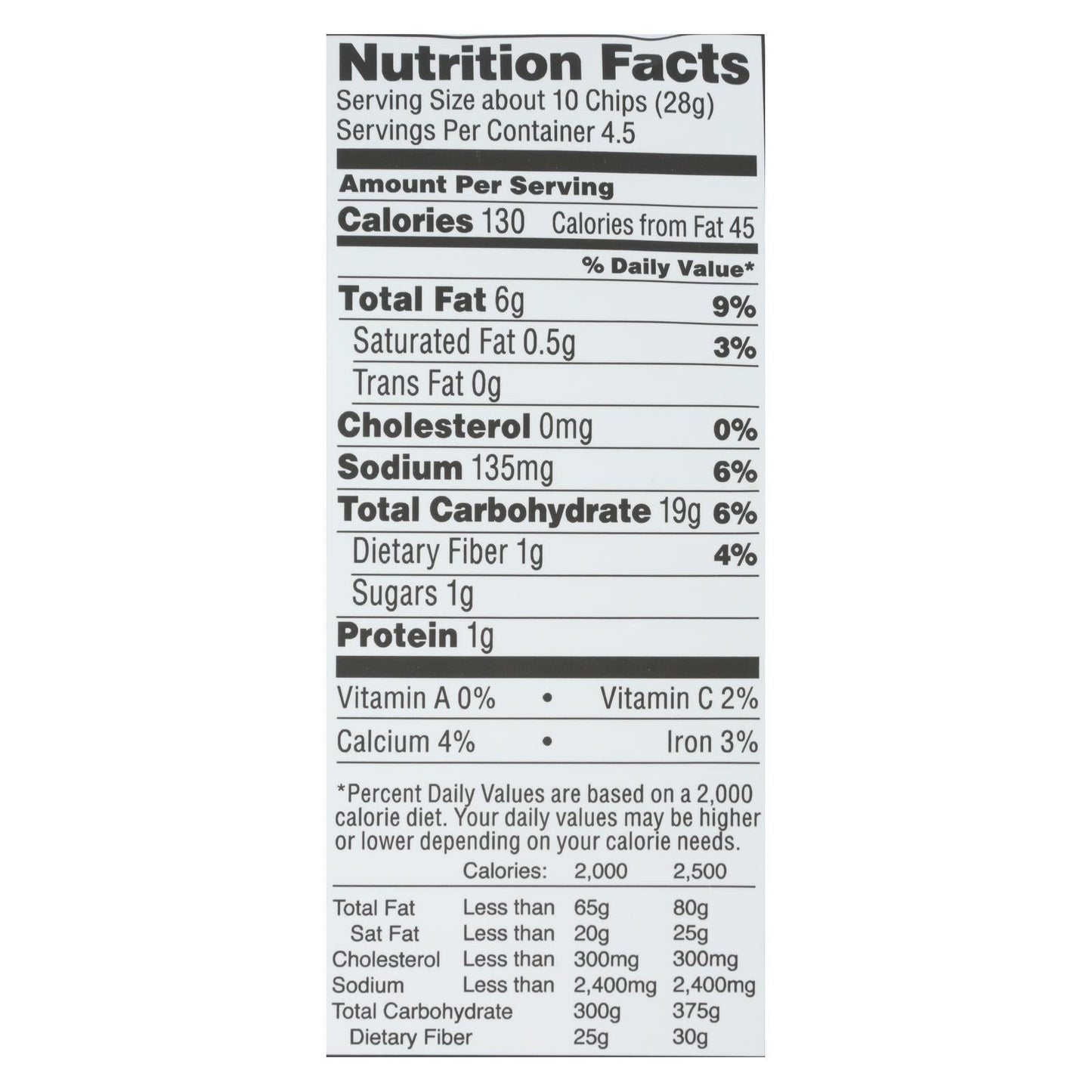 From The Ground Up Tort Chips Cauliflower Sea Salt 4.5 Oz (Pack of 12)