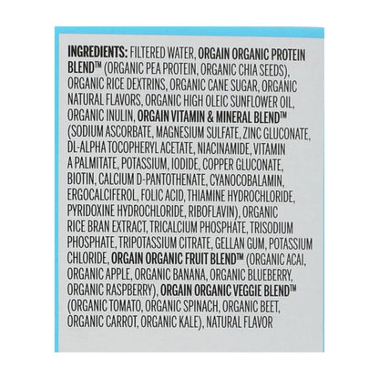 Orgain Organic Vegan Protein Shake - Vanilla Bean (3-Pack of 4.11 Fl Oz.)