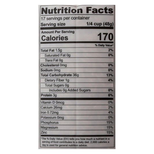 Lotus Foods Organic Whole Grain Brown Basmati Rice, 6 x 30 Oz. Packs