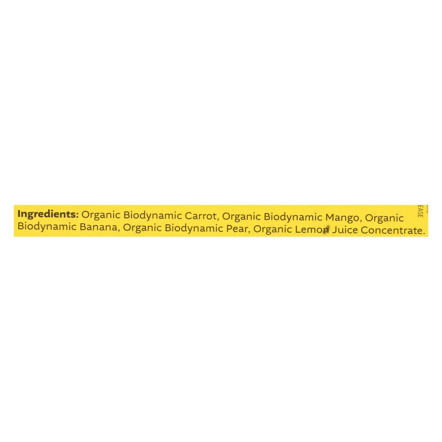 White Leaf Provisions Organic Baby Food, Mango, 3.17 Ounces (Pack of 6)