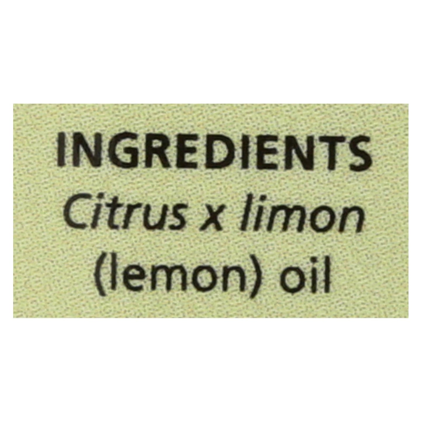 Aura Cacia Lemon Essential Oil (0.5 Fl Oz)