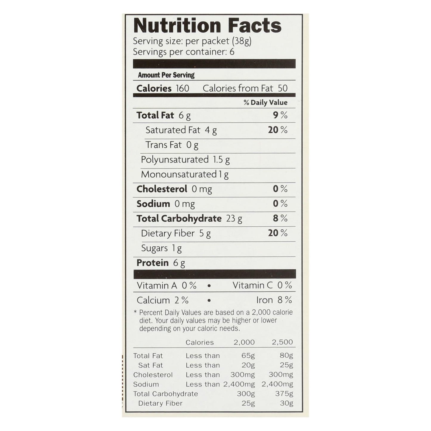 Nature's Path Organic Qi'a Superfood Hot Oatmeal: Creamy Coconut, 8 Oz. (Pack of 6)