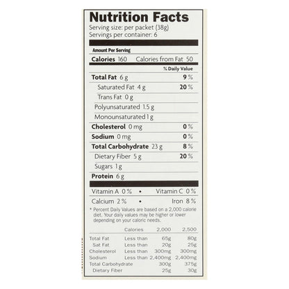 Nature's Path Organic Qi'a Superfood Hot Oatmeal: Creamy Coconut, 8 Oz. (Pack of 6)