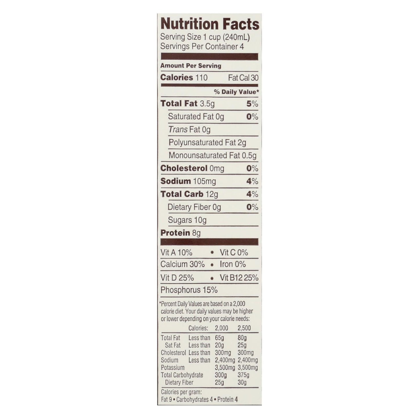 Good Karma Flax Milk Protein Vanilla Lightly Sweetened 6-Pack, 32 fl. oz.