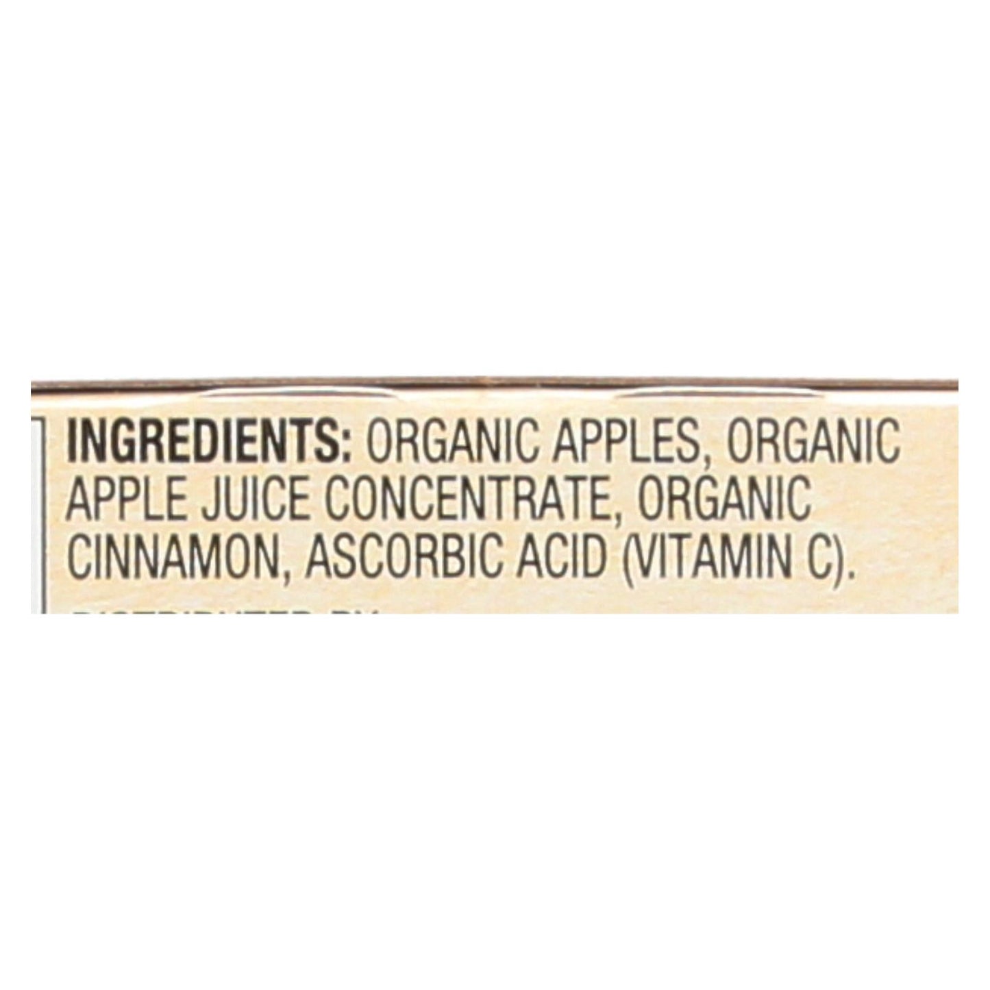 Santa Cruz Organic Cinnamon Apple Sauce (12-Pack, 4 Oz. Each)