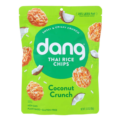 Dang Sweet & Spicy Coconut Sticky Rice Chips 3.50 Oz (Pack of 12)