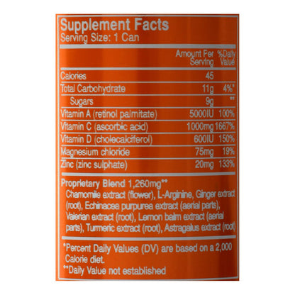 Lifeaid ImmunityAid Defend Immune Support Electrolyte Drink, 12 Fl Oz (Pack of 12)