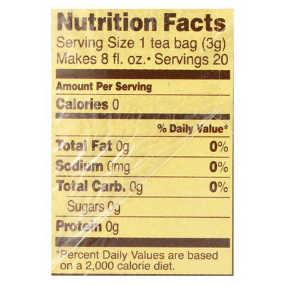 Celestial Seasonings Caffeine-Free Mandarin Orange Spice Herbal Tea - 6 Packs of 20 Tea Bags