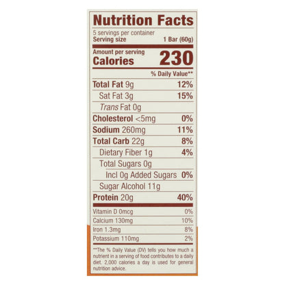 ThinkThin Creamy Peanut Butter High Protein Bars (Pack of 6 - 5.2 Oz.)