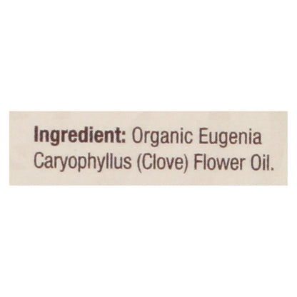Nature's Answer 0.5 Oz. Pure Organic Clove Essential Oil