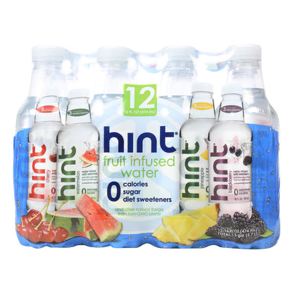 Hint Fruit-Infused Water - 12/16 Fl. Oz. Hydration with a Refreshing Twist