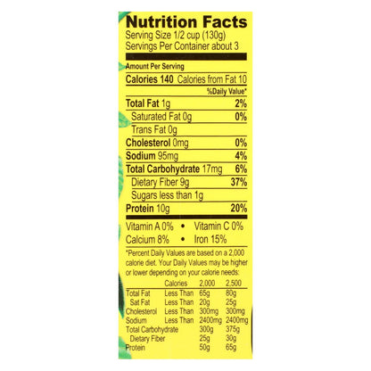 Jack's Organic Black Beans: Low Sodium for a Healthier Lifestyle (8 Pack, 13.4 Oz.)