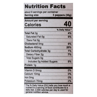 Divina Calabrian Peppers, 9.2 Oz. Pack of 6