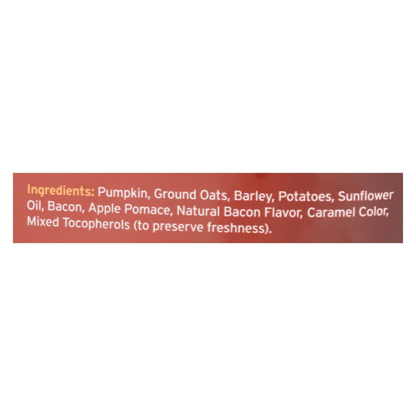 Fruitables Crunch Bacon Apple Dog Treats (Pack of 8 - 7 Oz.)