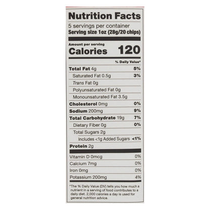 Popchips Barbeque Flavor Potato Chips, Case of 12, 5 oz Bags