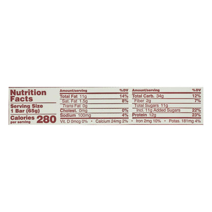 Gomacro MacroBar Maple Sea Salt, 2.3 Oz., Pack of 12