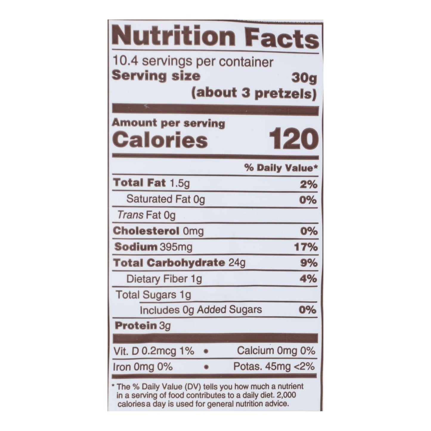 Unique Pretzels Splits Extra Dark (Pack of 12 - 11 Oz.)