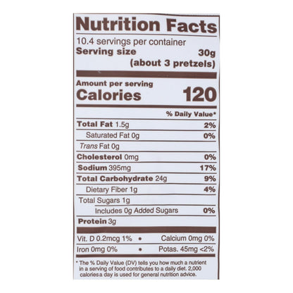 Unique Pretzels Splits Extra Dark (Pack of 12 - 11 Oz.)
