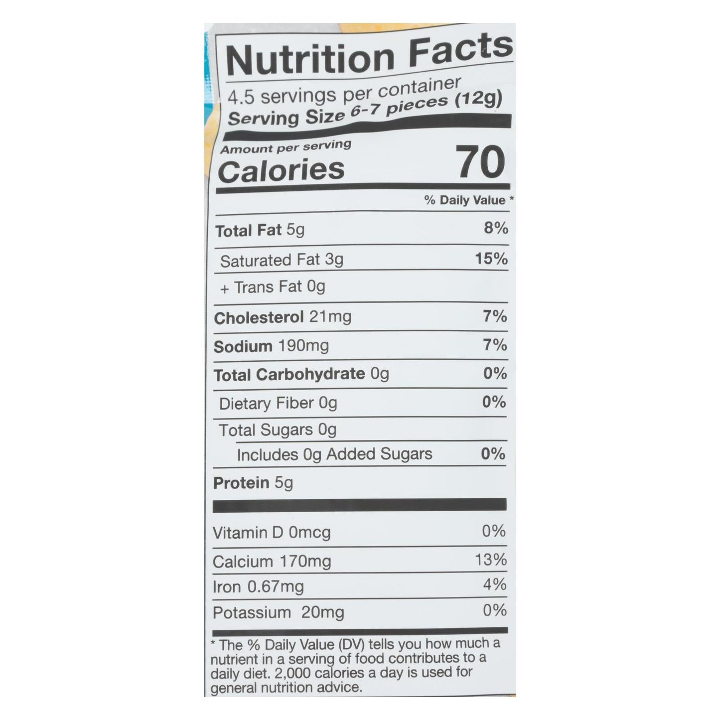 Moon Cheese Gouda Dehydrated Cheese Snack, Case of 12, 2 oz