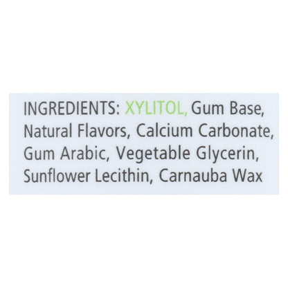 Spry Xylitol Peppermint Chewing Gum, Pack of 100