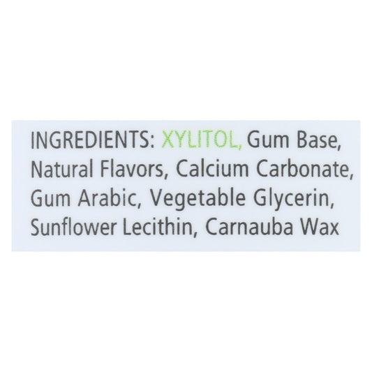 Spry Xylitol Peppermint Chewing Gum, Pack of 100