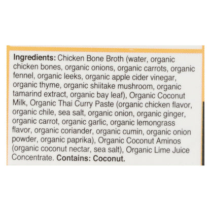 Kettle and Fire Coconut Lime Bone Broth, Case of 6, 16.9 Oz. Each