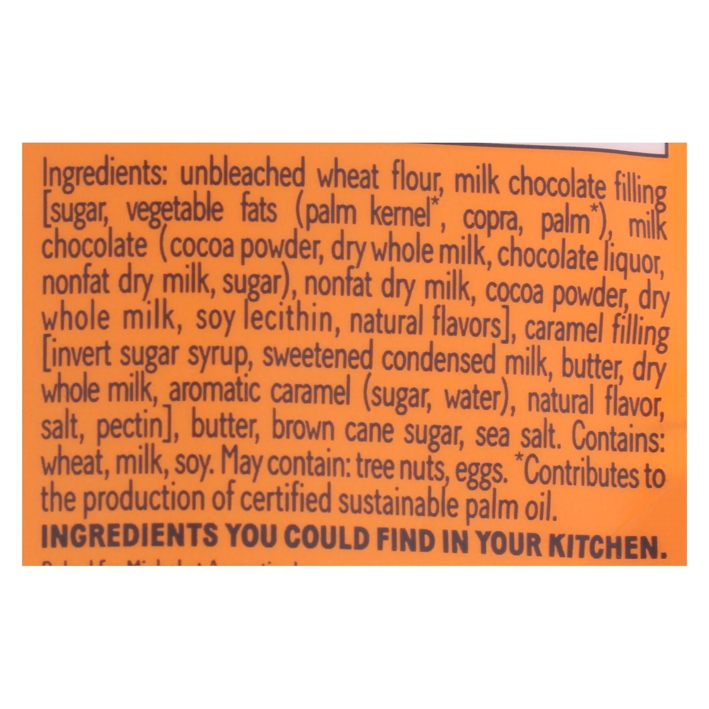 Michel Et Augustin Chocolate Caramel Shortbread Cookies, 6 x 4.9 Oz.